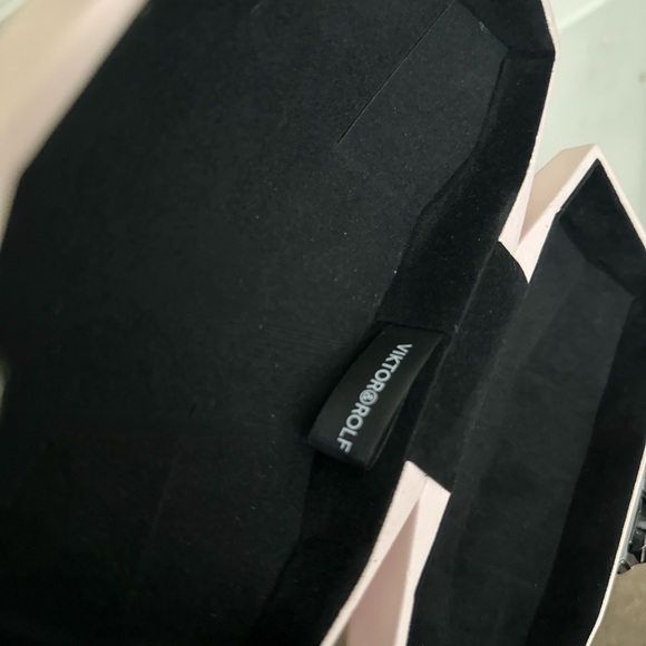 Viktor & Rolf Flowerbomb Pink Geometric Clutch - Picture 7 of 9